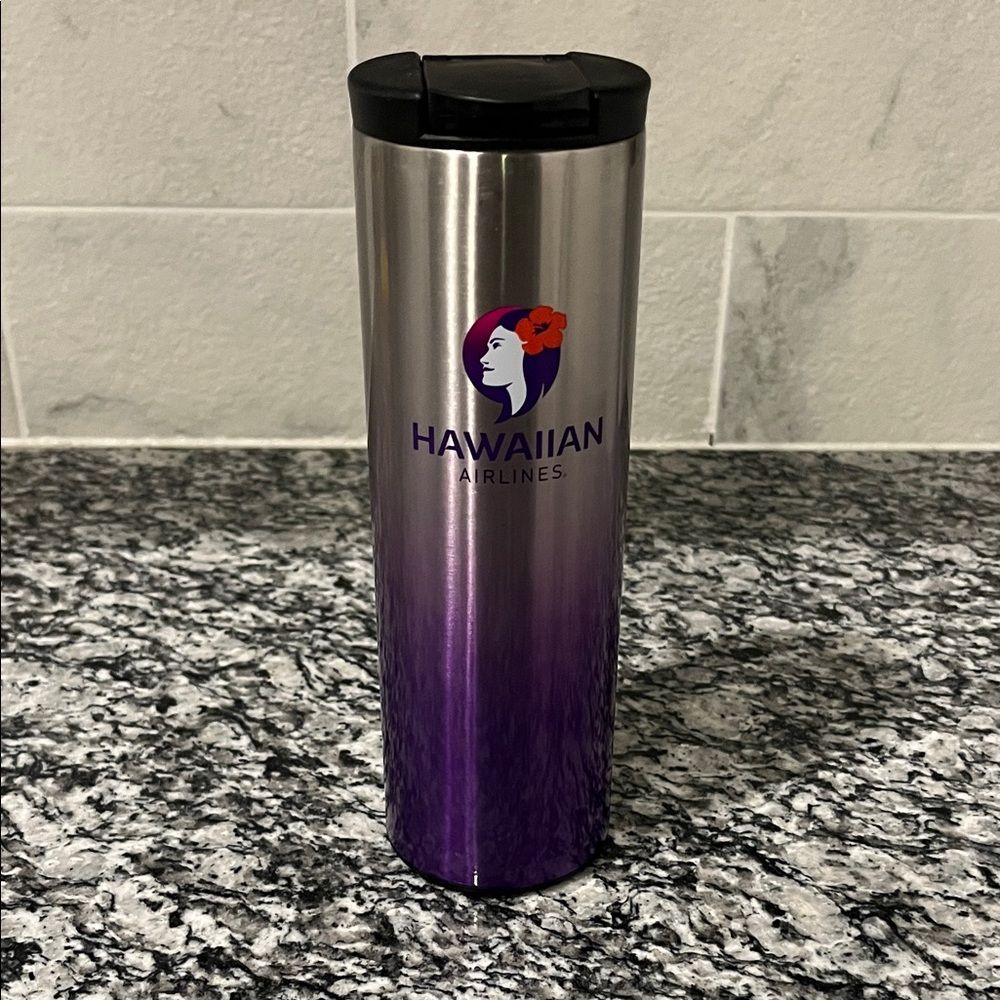 Hawaiian Airlines Purple Gradient Tumbler Collector